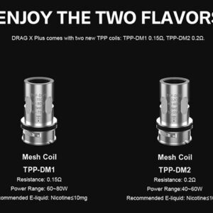 Voopoo TPP coil for Drag 3 / TPP tank