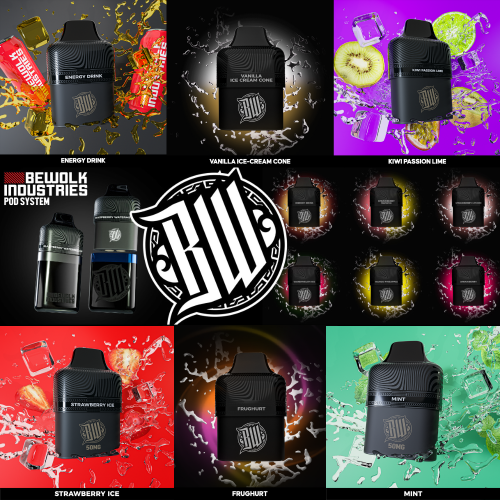 Bewolk – Disposable Flavour Pods 4500 puffs - Battery not included