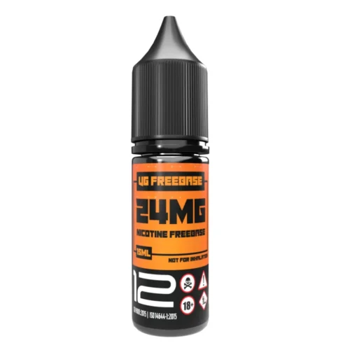 PURE+ VG Freebase Nicotine Shot Additive 15ML - 12mg