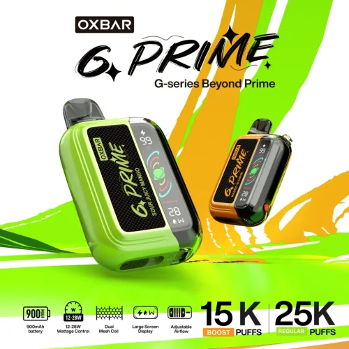 Oxbar GPrime 25K - 50mg disposable