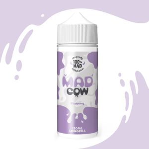 MADCOW Blueberry Milkshake - 120ml Longfill