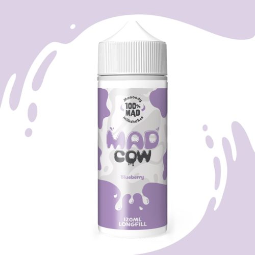 MADCOW Blueberry Milkshake - 120ml Longfill