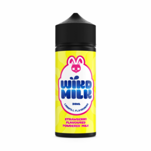 Wikd Milk - Strawberry - 120ml Longfill