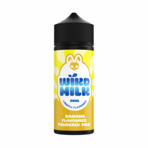 Wikd Milk - Banana - 120ml Longfill