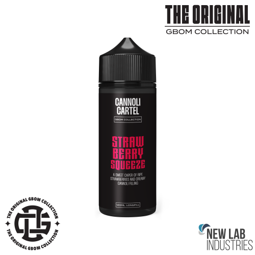 Cannoli Cartel - 120ml Longfill Aroma - Strawberry Squeeze