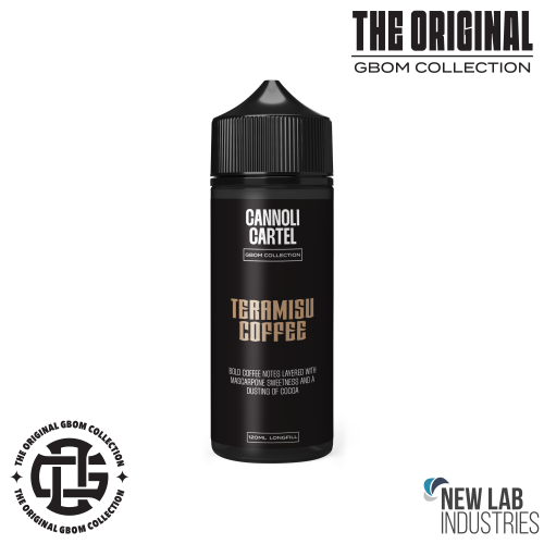 Cannoli Cartel - 120ml Longfill Aroma - Teramisu Coffee