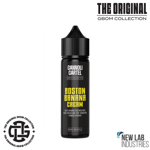 Cannoli Cartel - 60ml Longfill Aroma - Boston Banana Cream