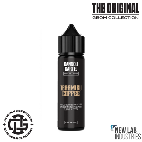 Cannoli Cartel - 60ml Longfill Aroma - Teramisu Coffee