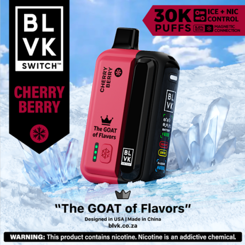 BLVK Switch 30K Puffs 50mg Disposable - STARTER KIT